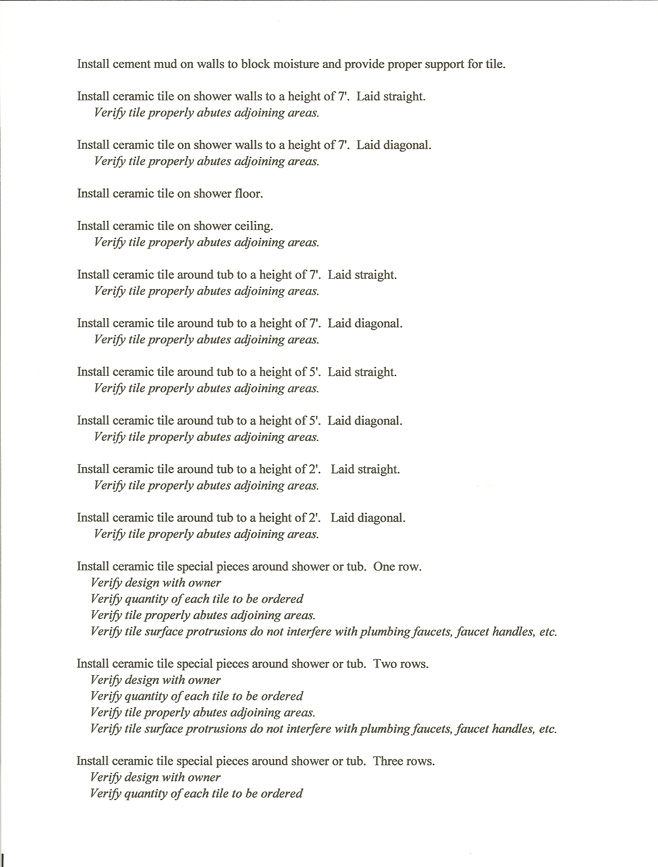 sample of Woodmark Word Design for baths