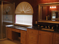 Houston job built vanity cabinets for bath