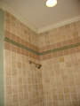 Houston Memorial shower mosaic tile