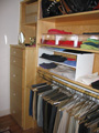 Woodmark and owner designed master closet