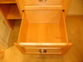 Houston Memorial bath full extension cabinet drawers