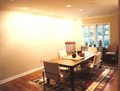 Dallas dining area adjoining kitchen