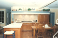 Houston River Oaks kitchen RESTOREd and JOB BUILT cabinets