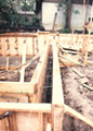 Houston form preped to pour concrete