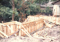 Houston custom home foundation forming