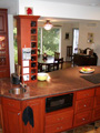 Houston Memorial kitchen island